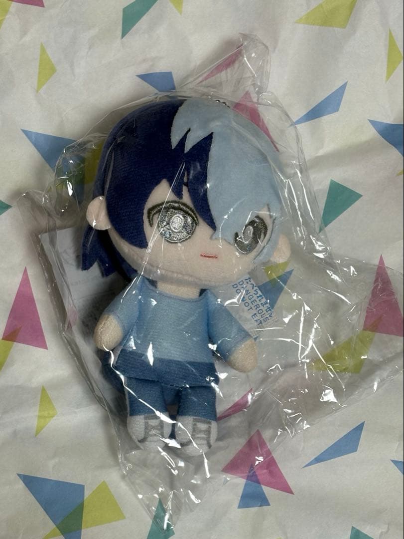 プロセカ 青柳冬弥 はぴこれ くじ A賞 ぬいぐるみ - メルカリ