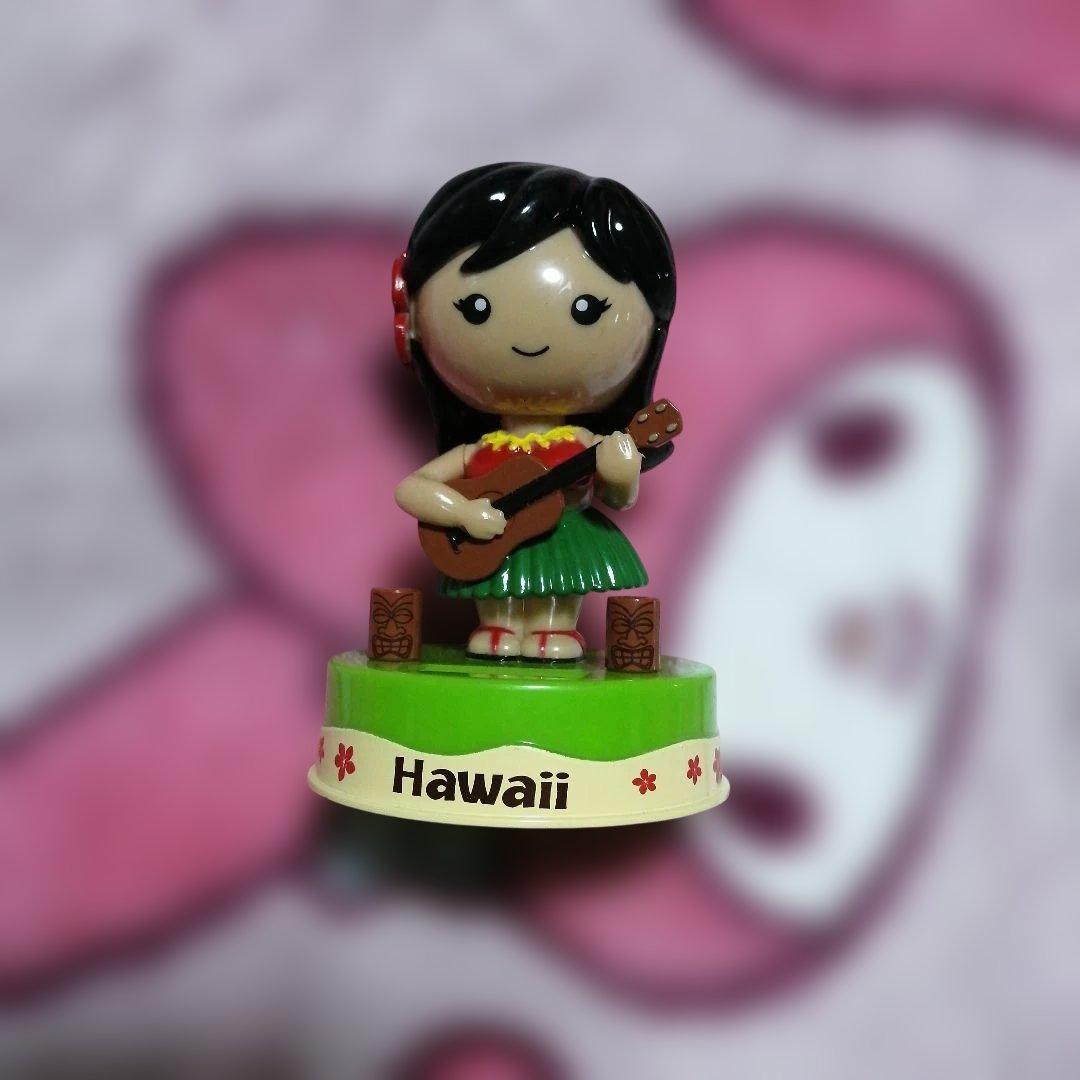 ダッシュボード ドール♡フラ人形ウクレレ フラガール♡ハワイアン