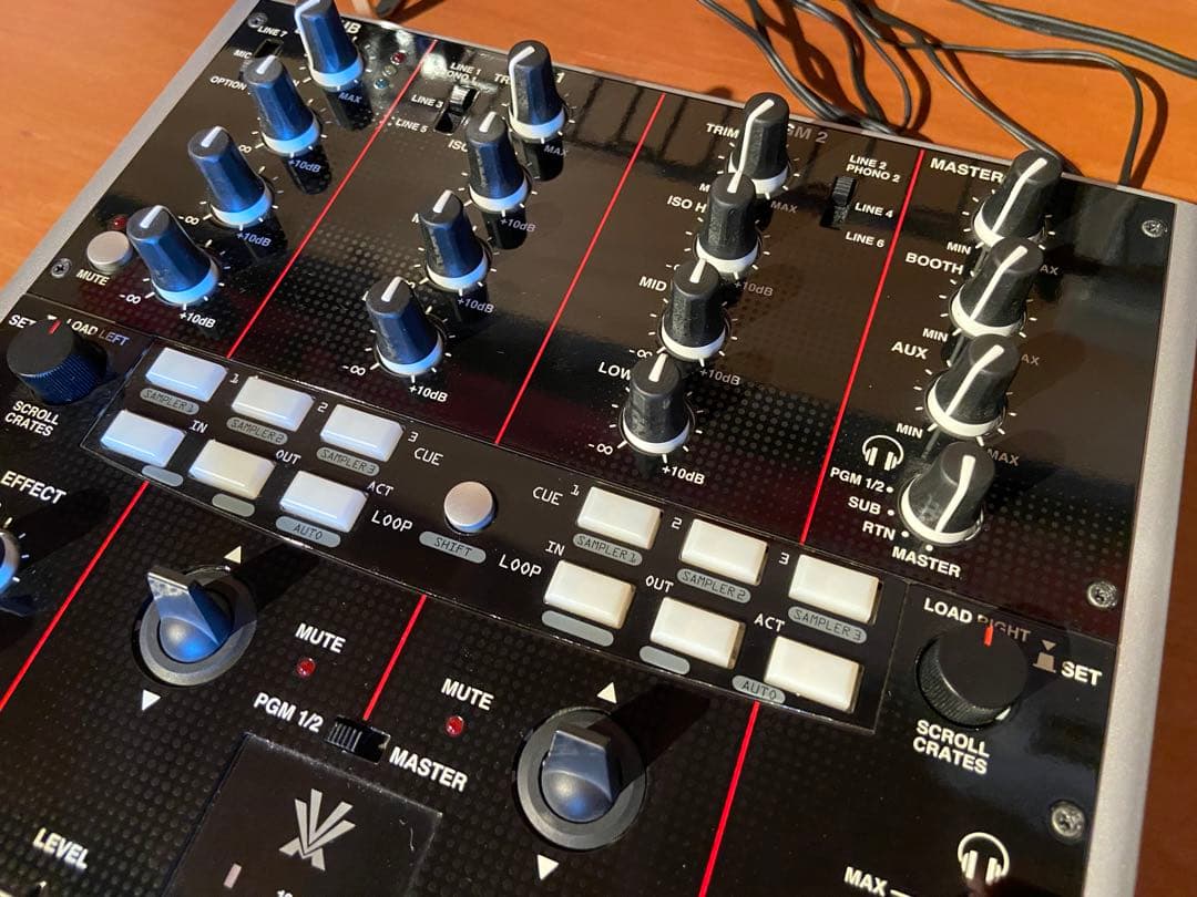 Vestax】DJミキサー PMC-05Pro IV BLK（USED美品） C998056