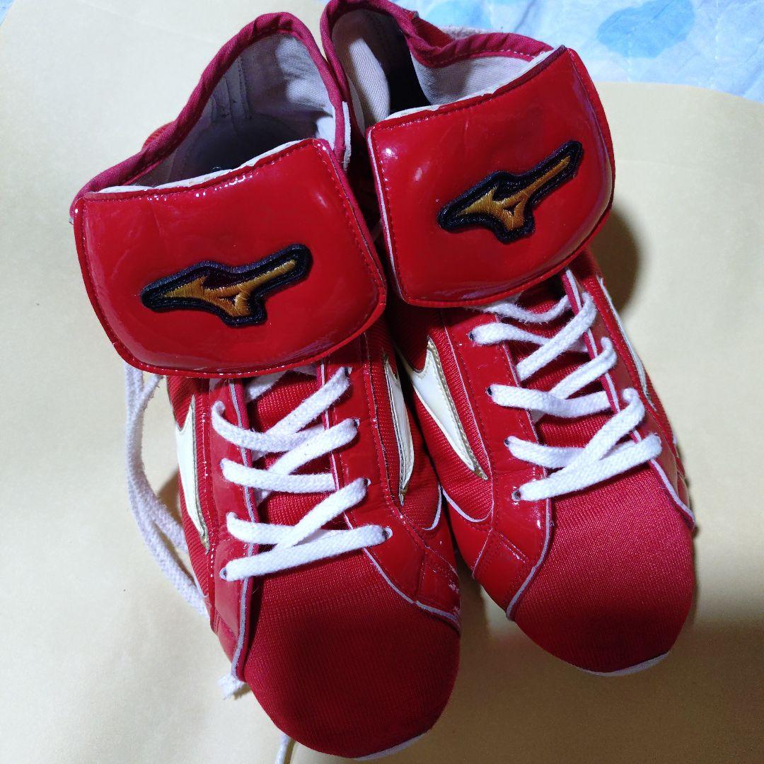 東久留米ボクシングクラブ様専用・ Mizuno ボクシングシューズ 24センチ