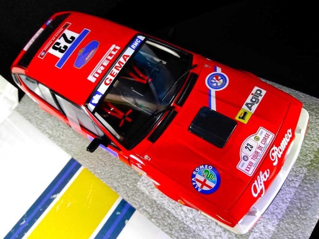 1/18 ソリド　アルファロメオ GTV6　ツール・ド・コルス 1985