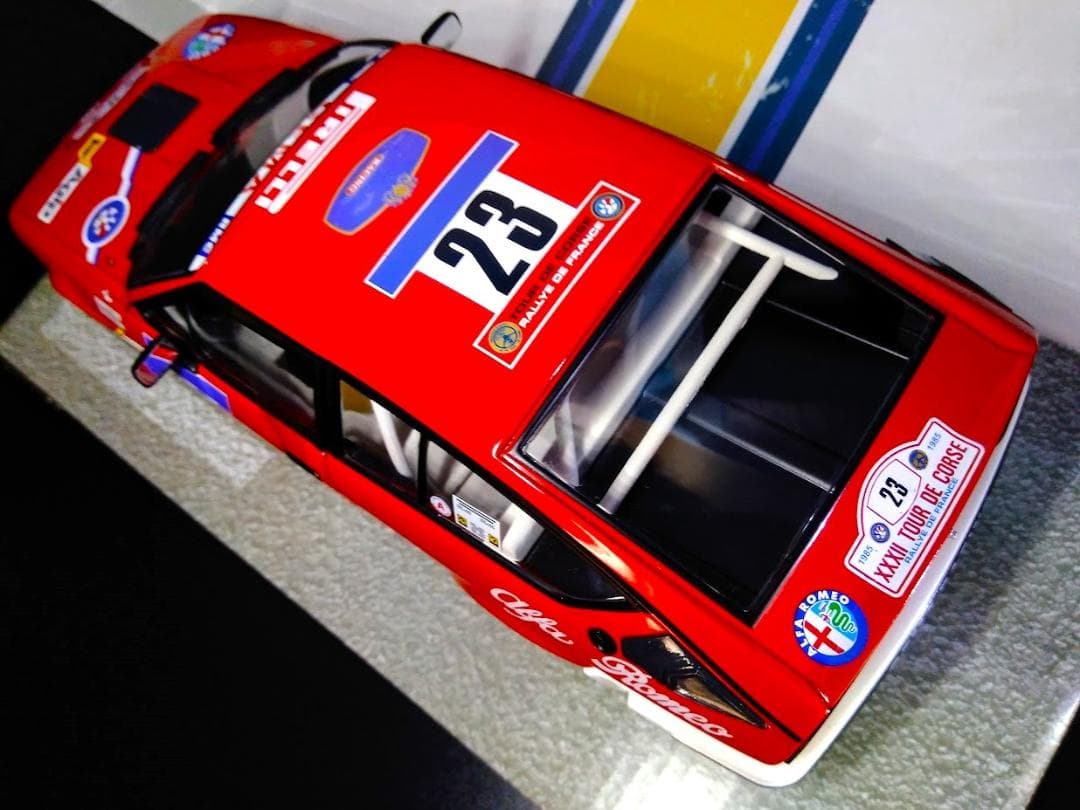 1/18 ソリド　アルファロメオ GTV6　ツール・ド・コルス 1985