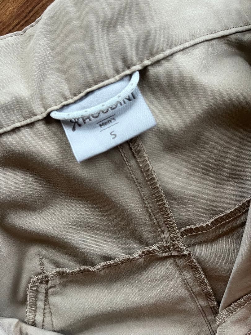 美品】Houdini MTM Thrill Twill PantsベージュS 美品】Houdini MTM