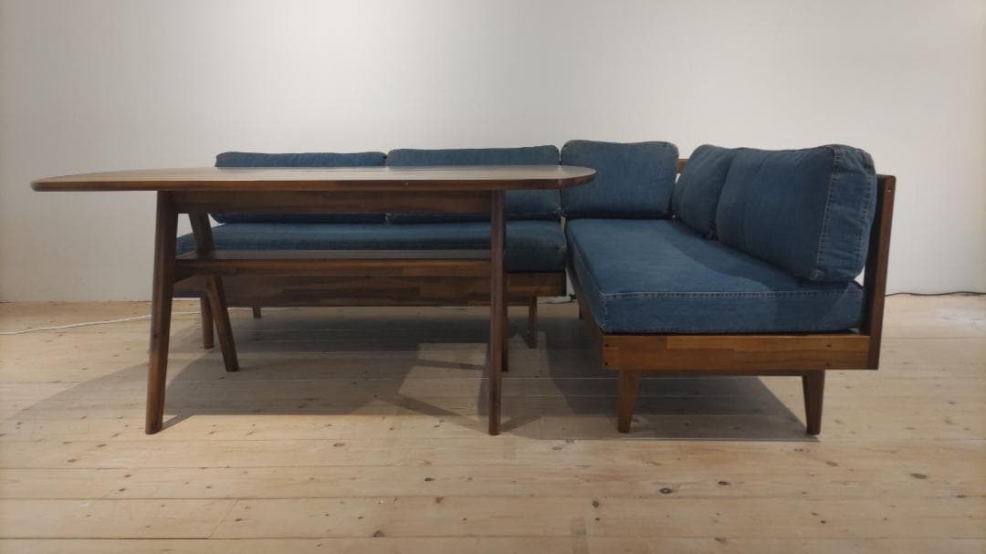 しもちゃん　unico/ウニコ　/スウェラ　ダイニング3点セット　美品