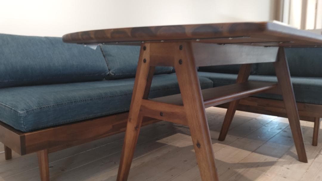 しもちゃん　unico/ウニコ　/スウェラ　ダイニング3点セット　美品