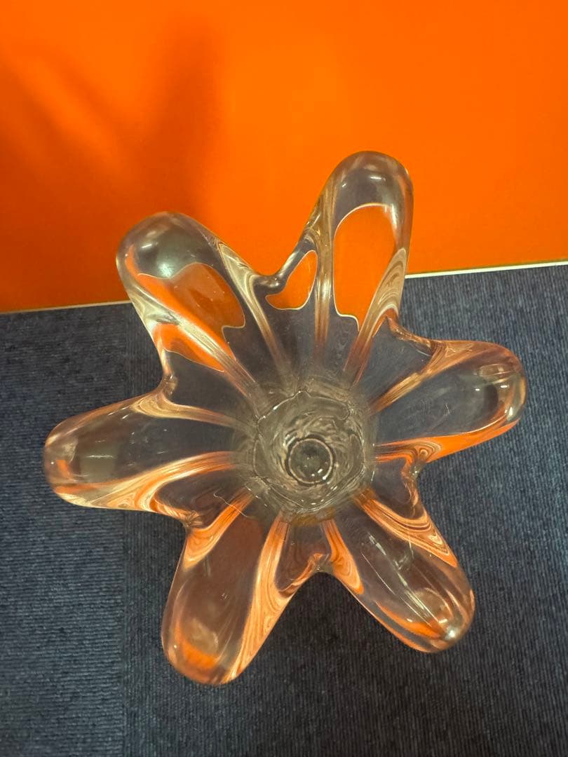 1743 VARSOVIA ポーランドからの上質なクリスタル花瓶グラス