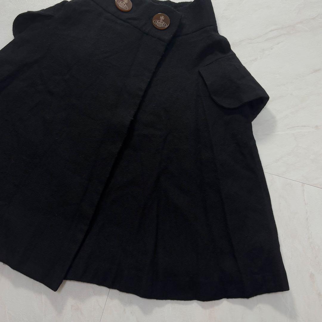 【変形】ヴィヴィアンウエストウッドレッドレーベル　オーブボタン　フレアスカート