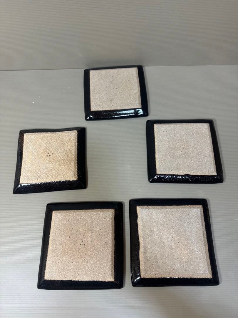 2232 十四代 中里太郎右衛門 唐津木 皿 5客 未使用 - メルカリ