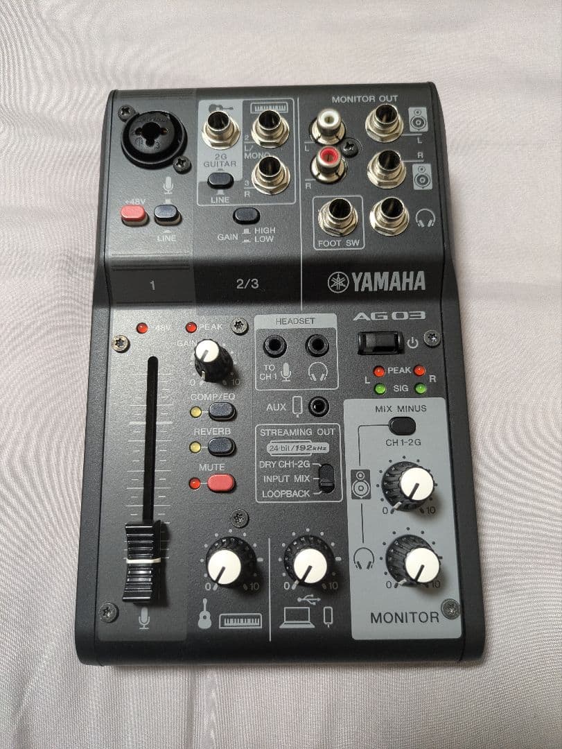 YAMAHA AG03 MK2 付属品完備