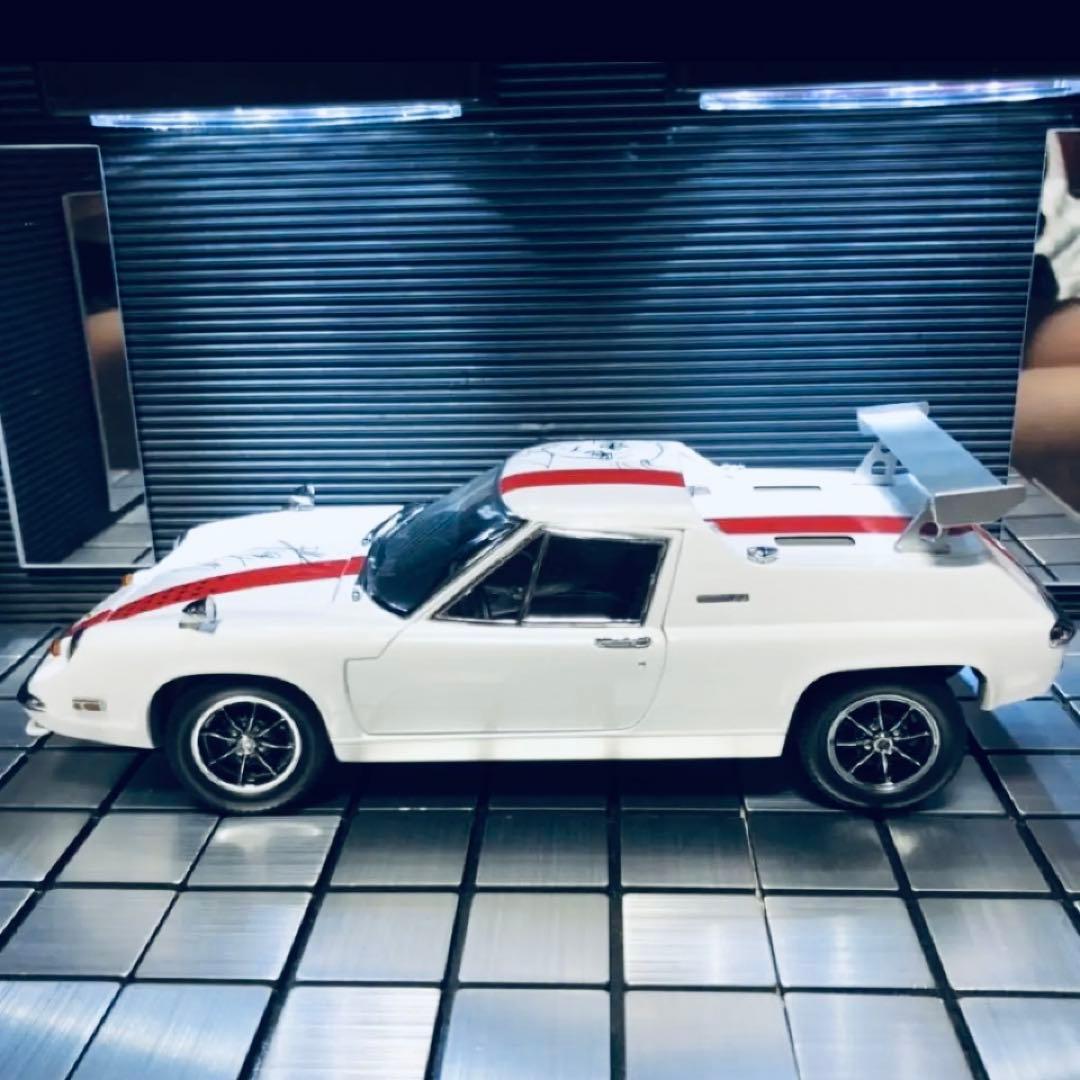 超激レア！京商1/18サーキットの狼 ロータス ヨーロッパ スペシャル サイン入