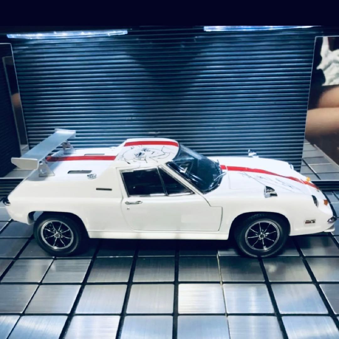 超激レア！京商1/18サーキットの狼 ロータス ヨーロッパ スペシャル サイン入