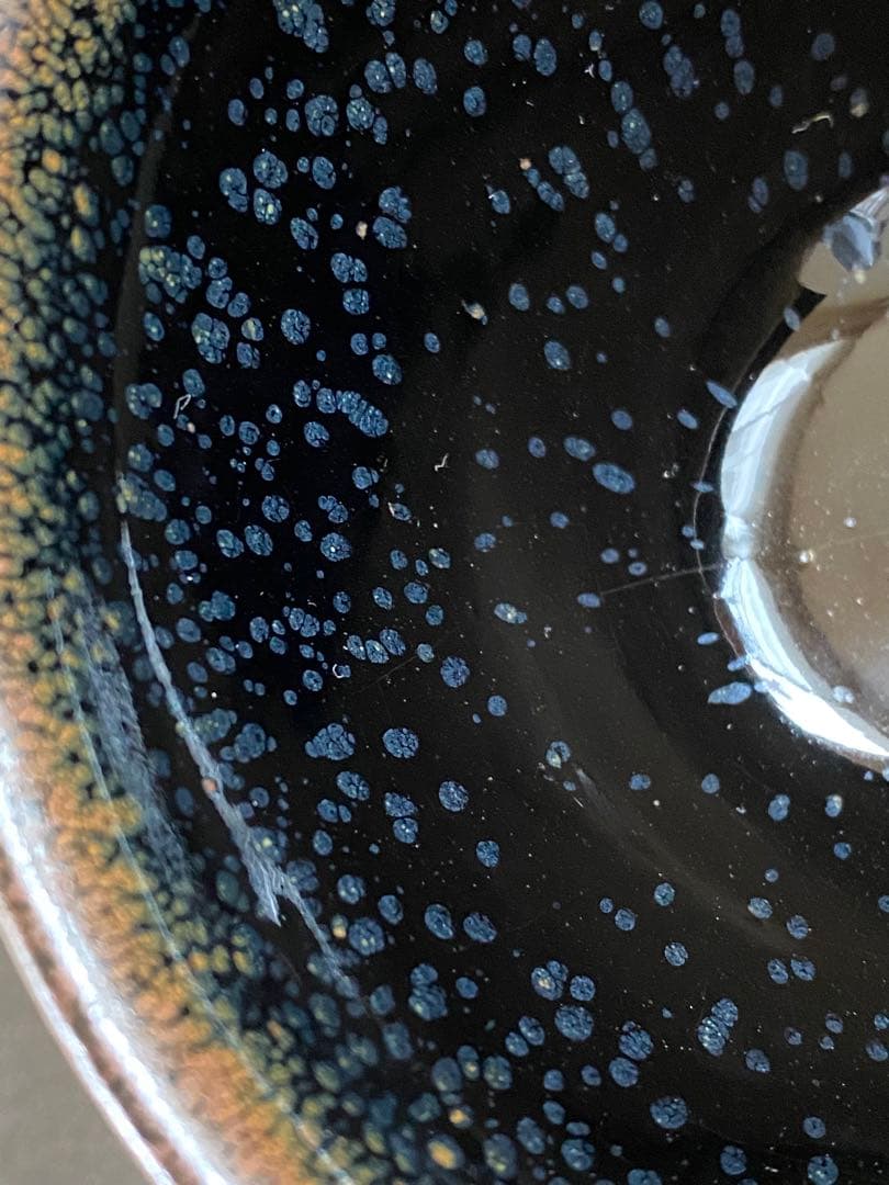 建盞 Jian ware 天目茶碗 油滴天目 Tenmoku 桶谷寧 A03