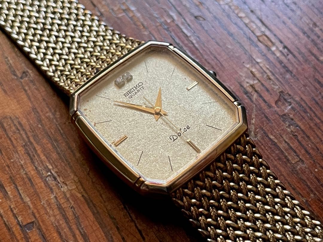 【SEIKO】セイコー DoLce ドルチェ 9521-5210 ２P ダイヤ