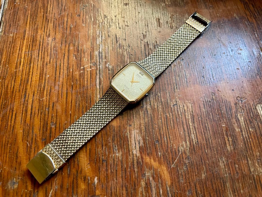 【SEIKO】セイコー DoLce ドルチェ 9521-5210 ２P ダイヤ