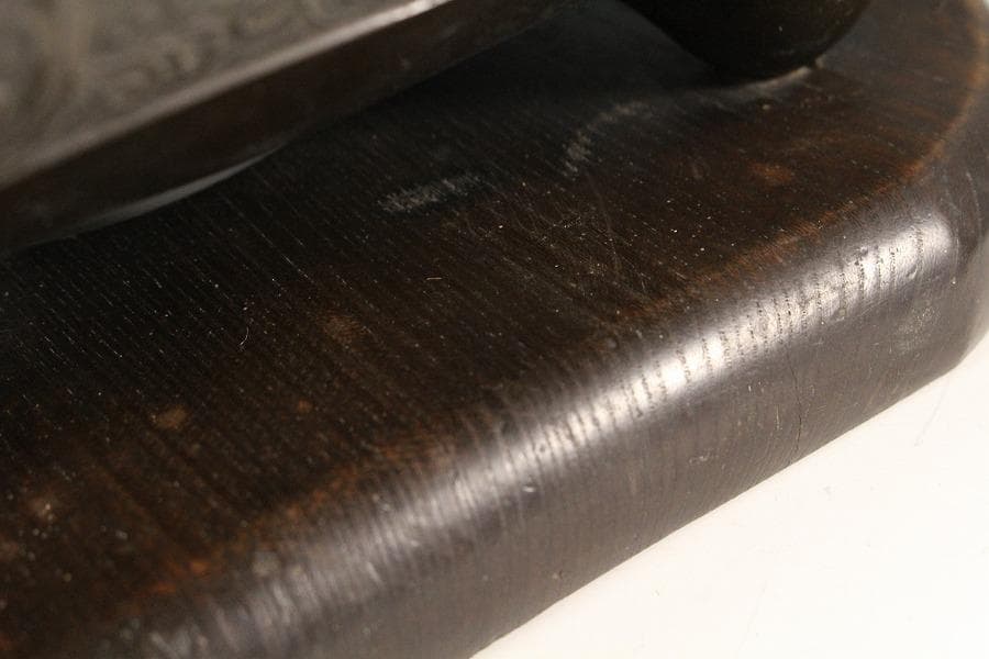 古銅 饕餮紋 双耳 四方 瓶掛(K-LC697) - メルカリ