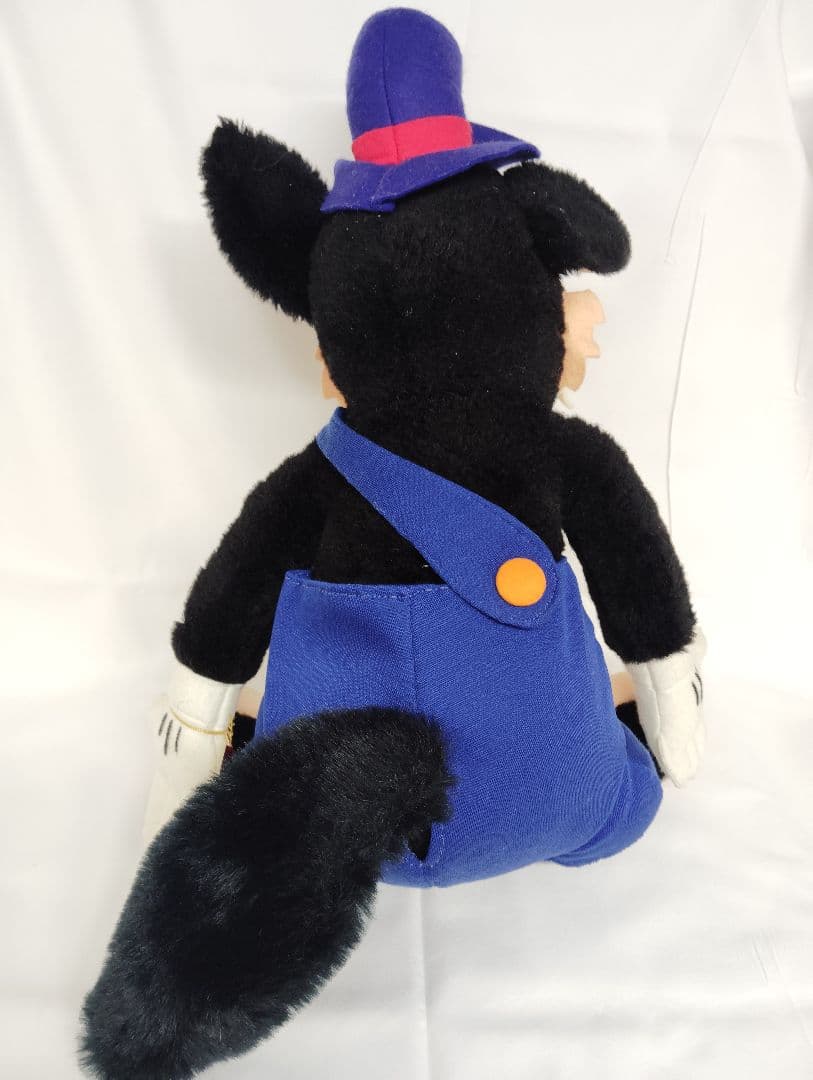 東京ディズニーランド　ビッグバッドウルフ　ぬいぐるみ　レトロ