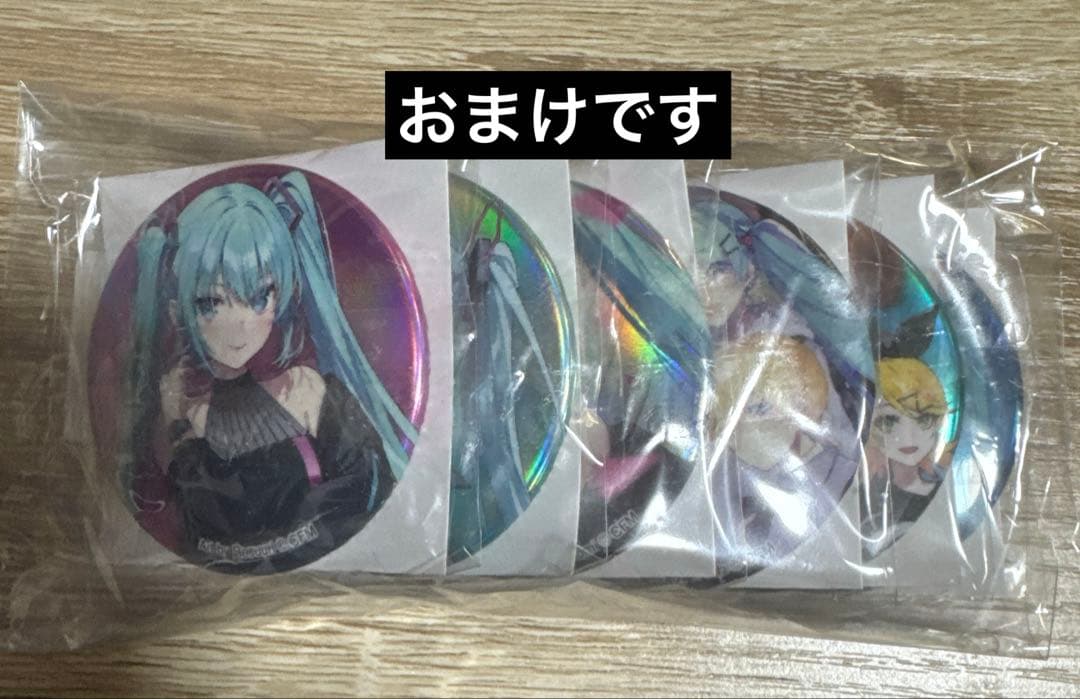 初音ミクシンフォニー 2023 オーケストラライブ 初回特典 初音ミク 缶バッジ