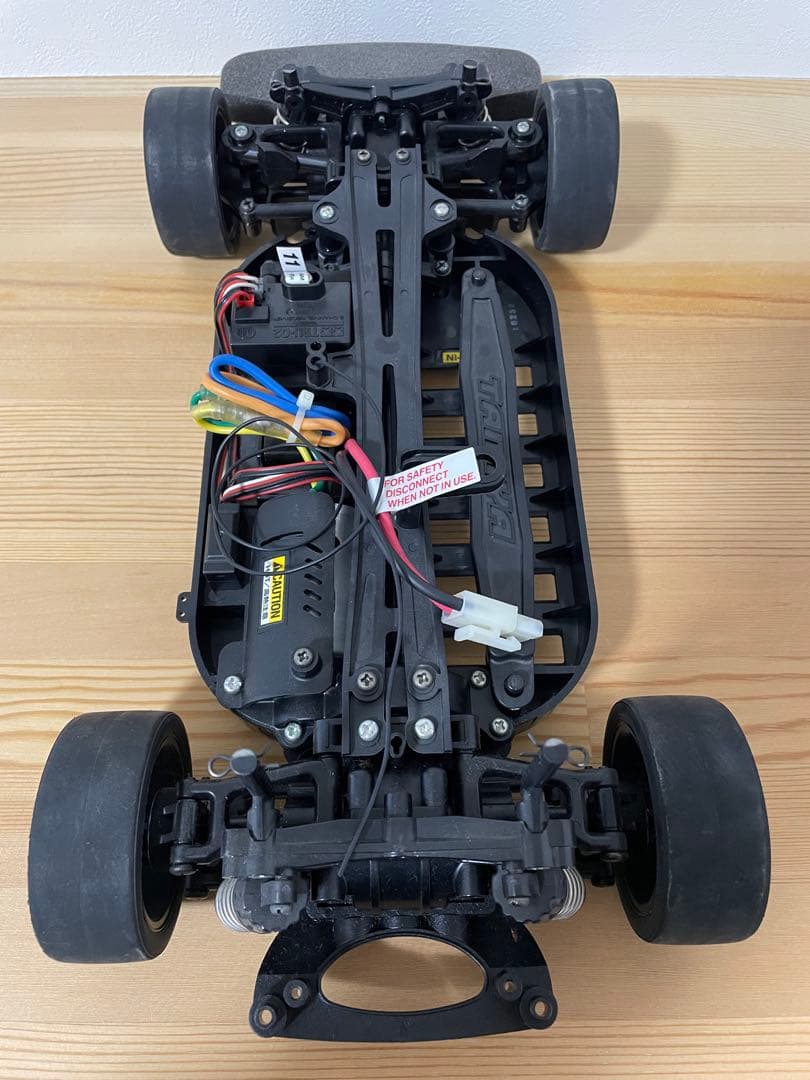 タミヤTT-01 NISSAN XANAVI NISMO GT-R LED付き