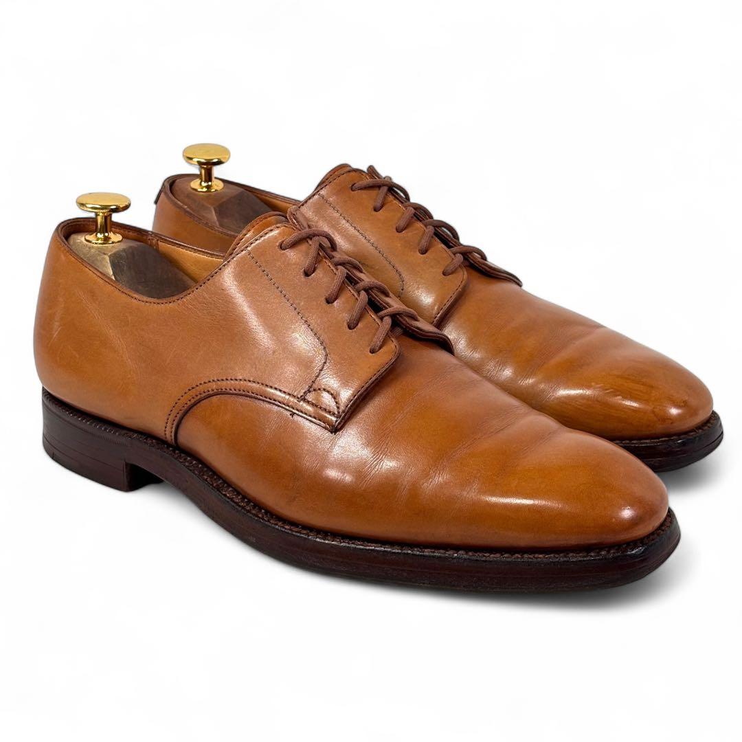 高級ライン クロケットアンドジョーンズ 7 25.5 サリー ライトブラウン