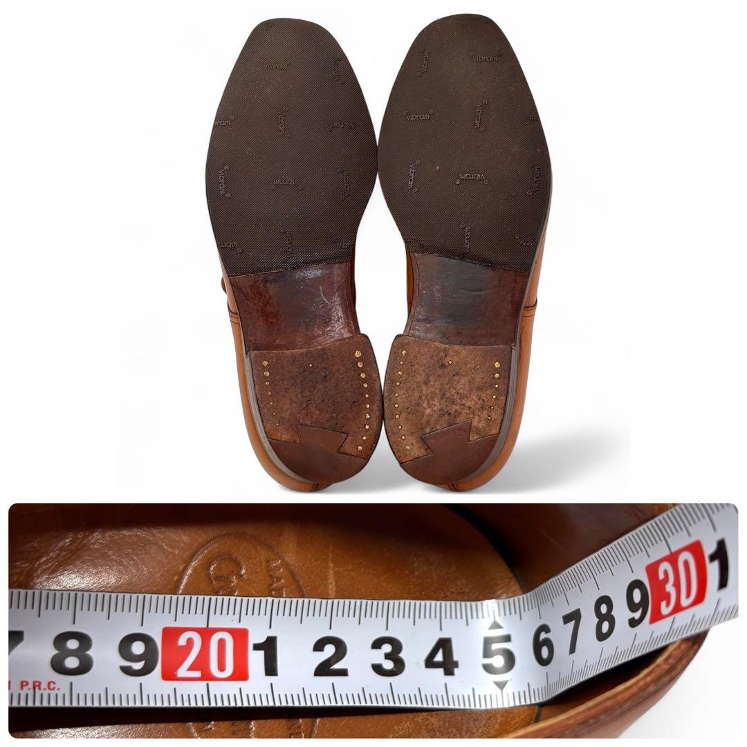 高級ライン クロケットアンドジョーンズ 7 25.5 サリー ライトブラウン