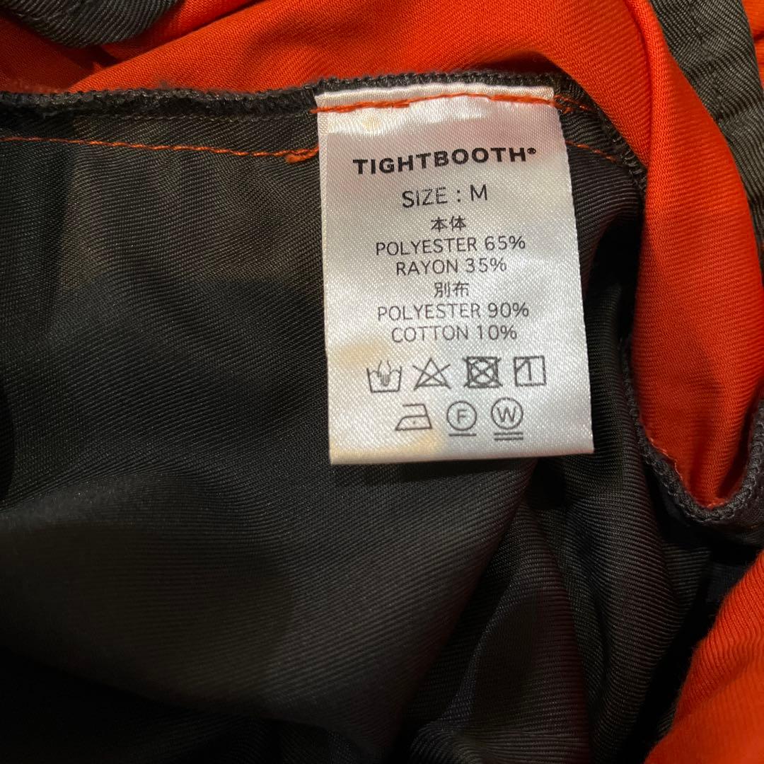 TIGHTBOOTH PRODUCTION パンツ M オレンジ
