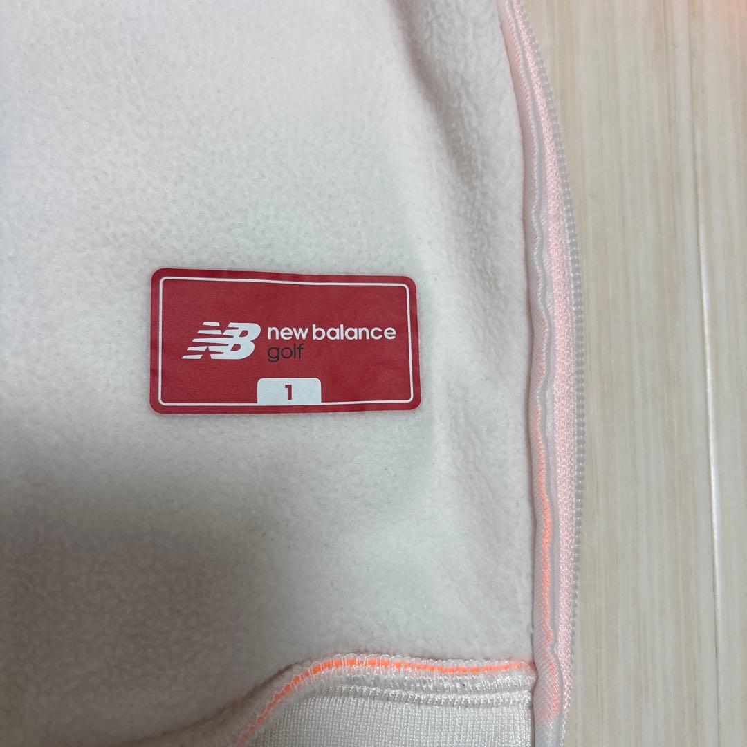 美品　ニューバランス　ゴルフ　セットアップ　防風　防寒　レディースウェア　裏起毛
