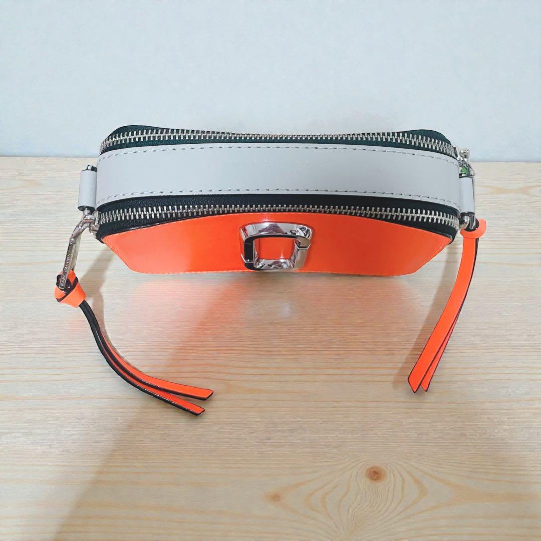 希少‼️MARC JACOBS ショルダーバッグ オレンジ スナップショット