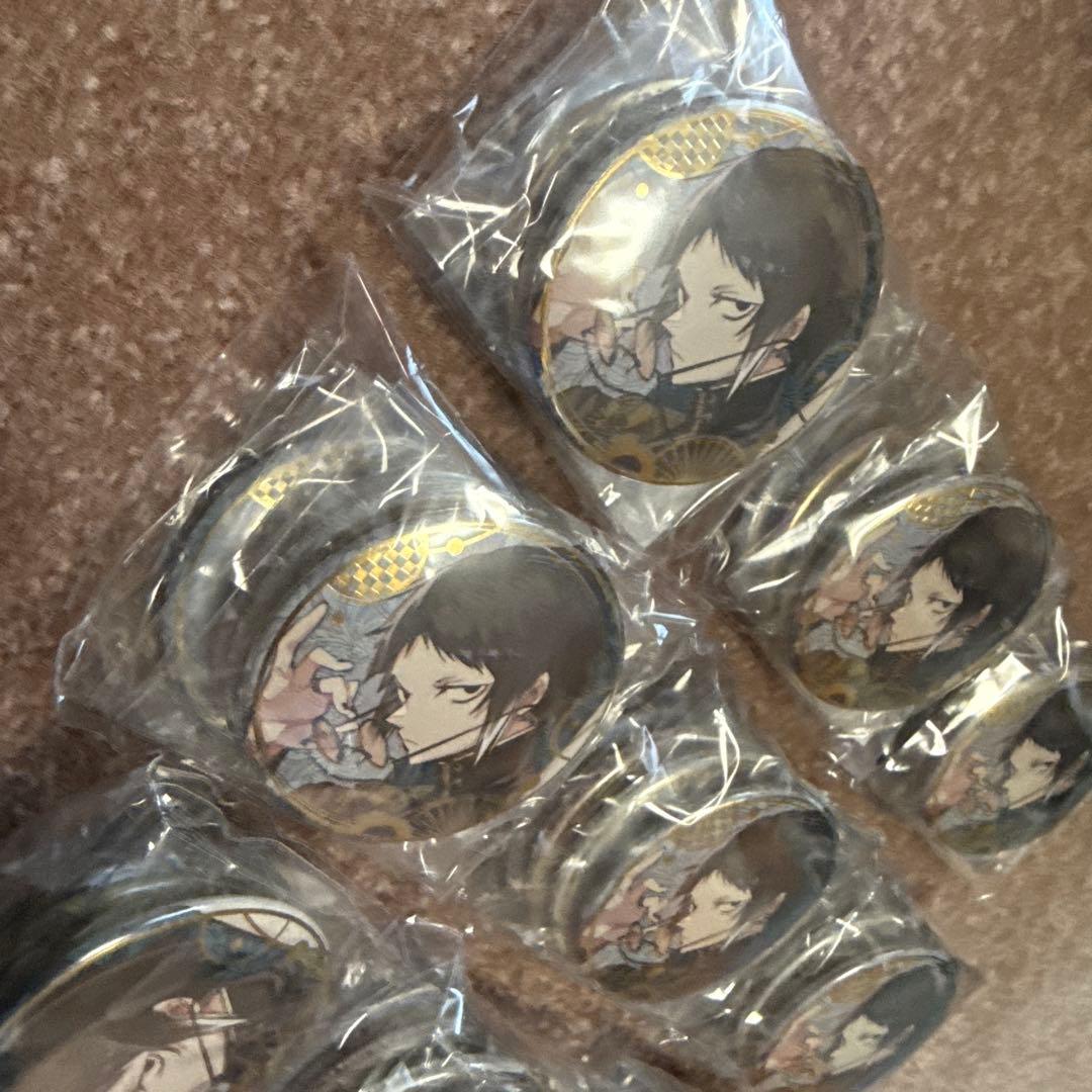 9セット 文豪ストレイドッグス 春河35画集 ゲーマーズ 缶バッジ 4種