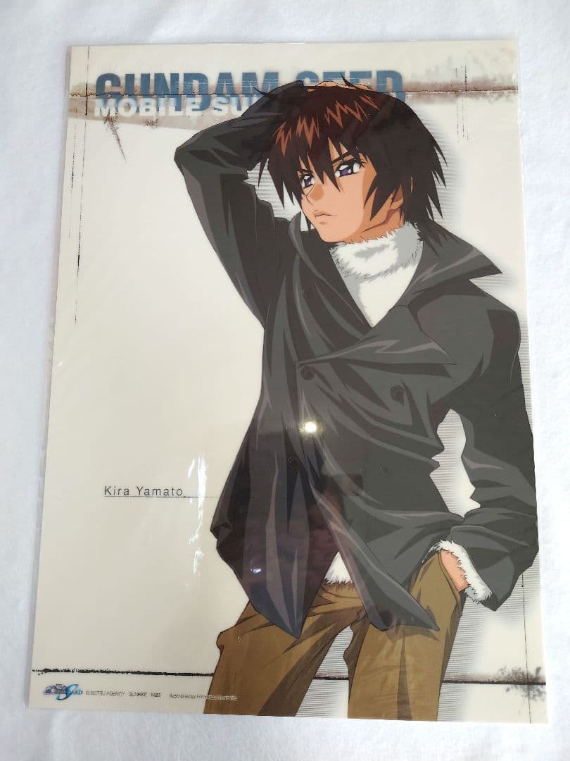 ガンダムSEEDクリアポスター　ガンダムシード　ガンダムシードフリーダム