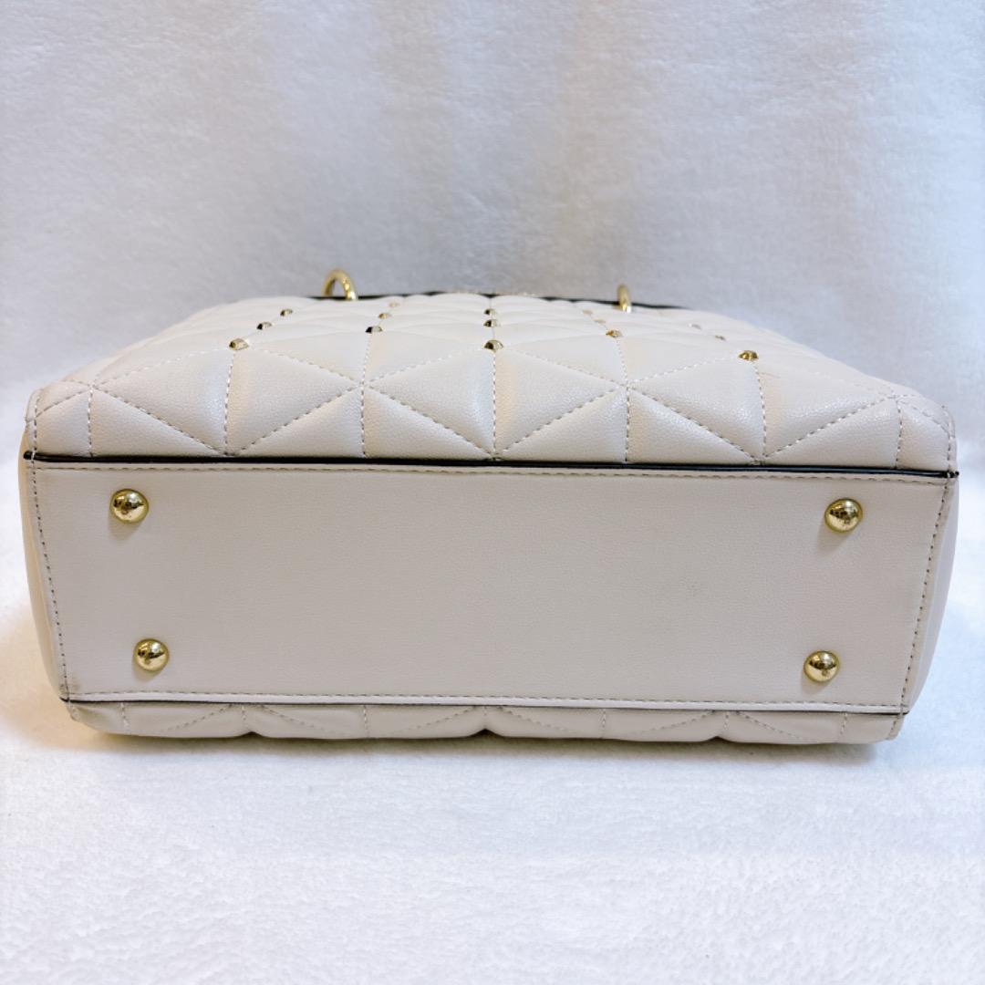 【新品、未使用✨】サマンサベガ　2way キルティングスタッズスクエアバッグ