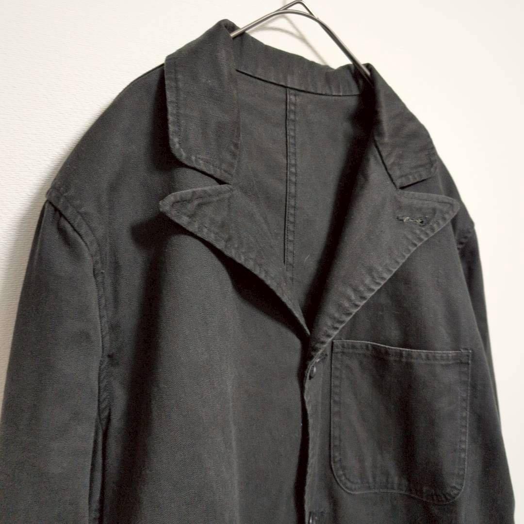 【ドライボーンズ】ジャケット　長袖　ブラック　日本製　メンズ　L 90s