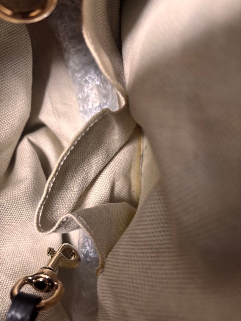 美品本物‼️GUCCI ソーホー タッセル　ブラック レザー