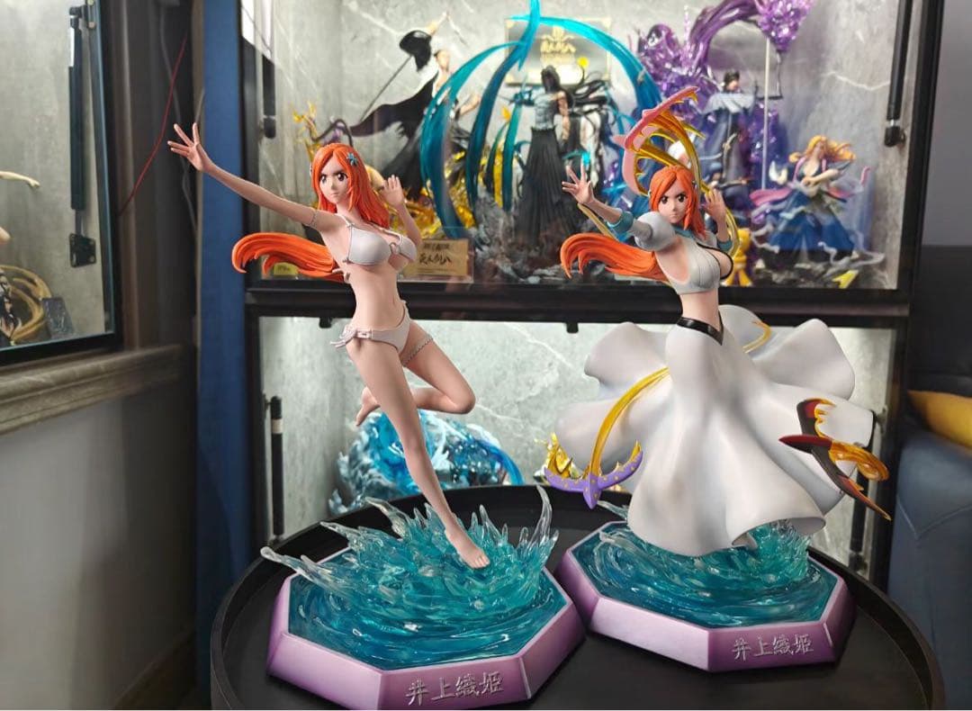 BLEACH 黒衣少年図 井上織姫 ガレージキット スタチュー③ BLEACH 黒衣少年図 卯ノ花 烈 ガレージキット スタチュー③