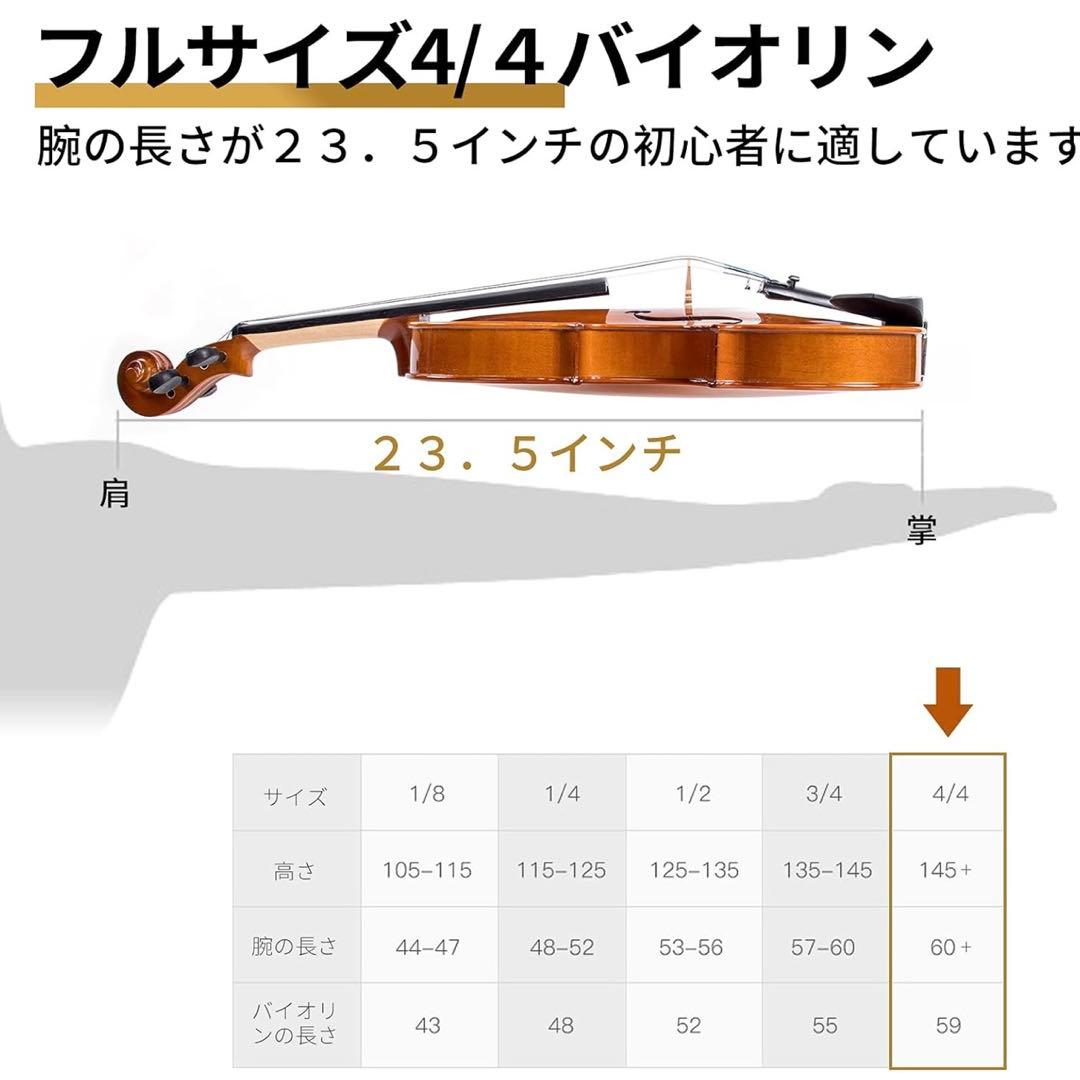 バイオリン 初心者入門セット エクストラストリング