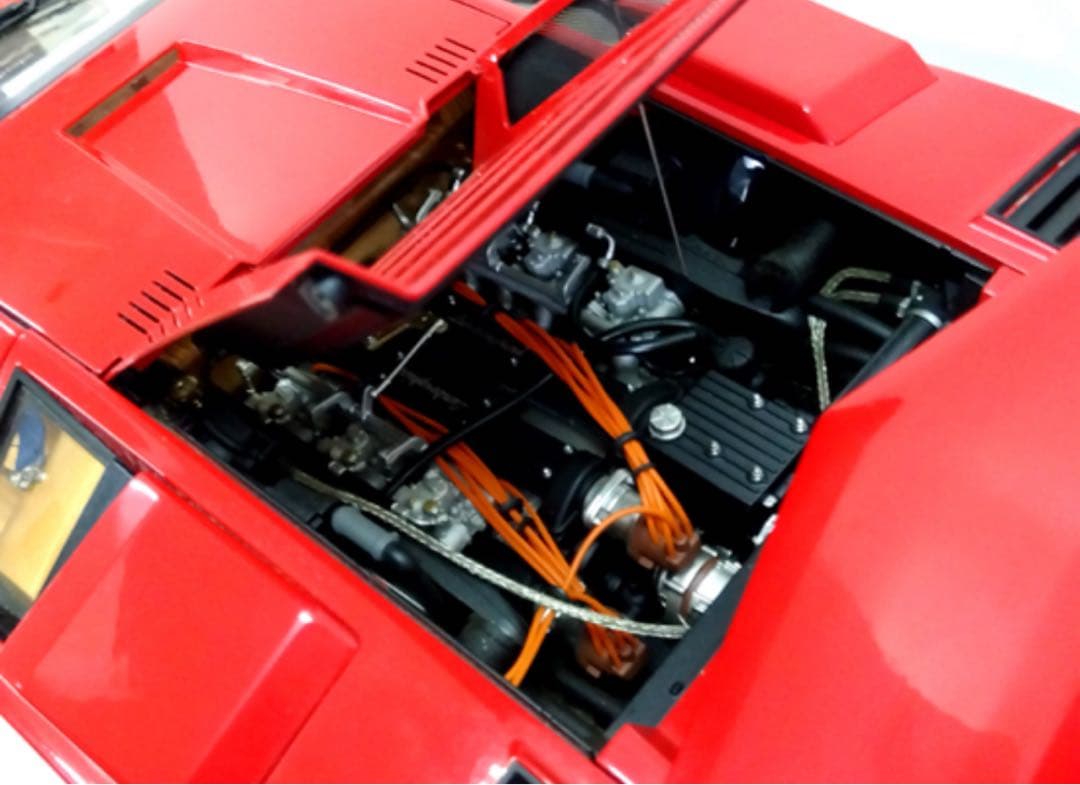 ディアゴスティーニ1/8 ランボルギーニカウンタック ウルフLP500S 完成品