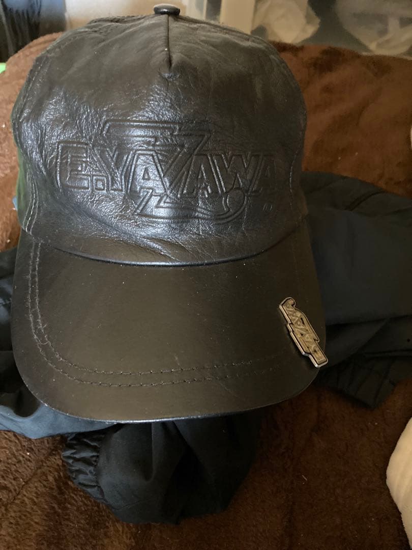 矢沢永吉レザーキャップ - メルカリ