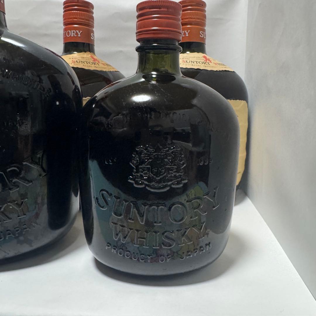 サントリーオールドウイスキー 750ml 4本、380ml1本 - メルカリ