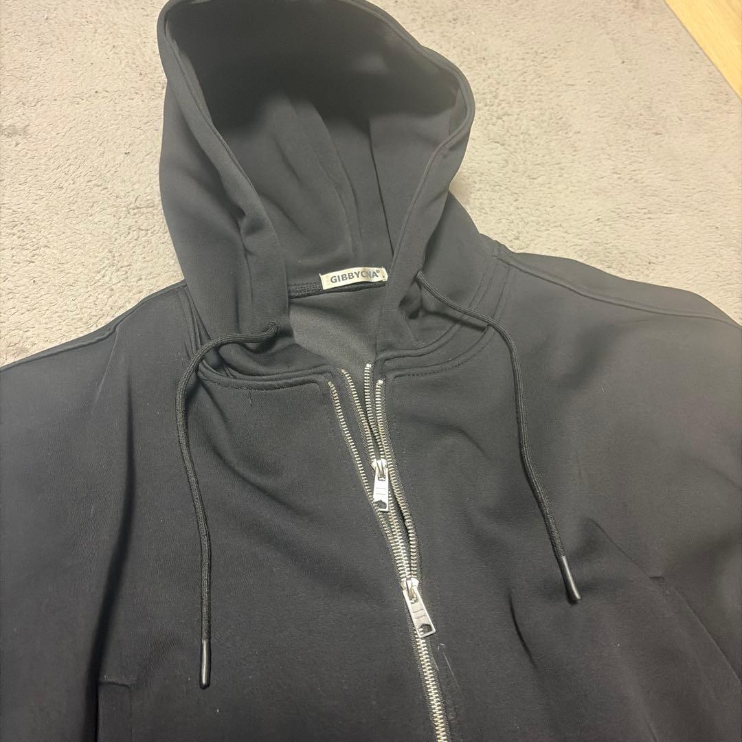 らんくん着用！レイヤードジップパーカー