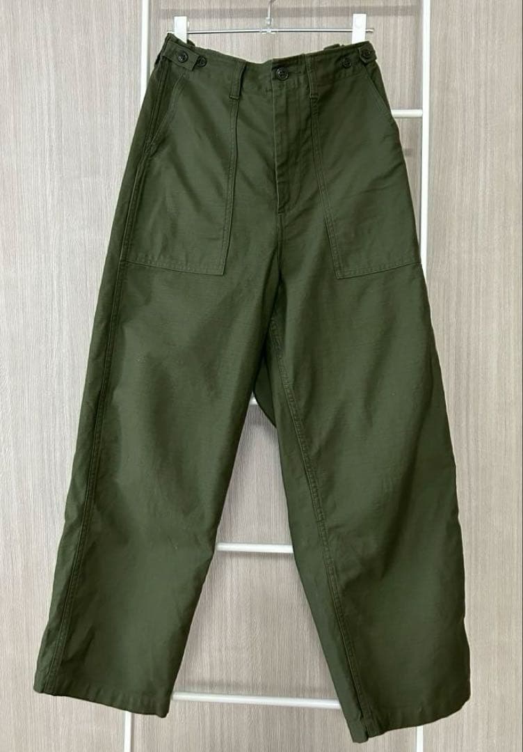 オーディナリーフィッツ／ジェームスファティーグ パンツ／カーキ／サイズ1