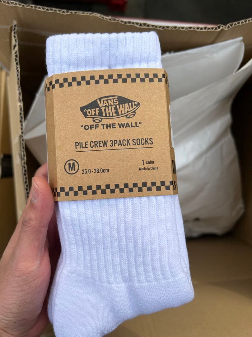 WIND AND SEA x VANS SOCKS Mサイズ3足セット