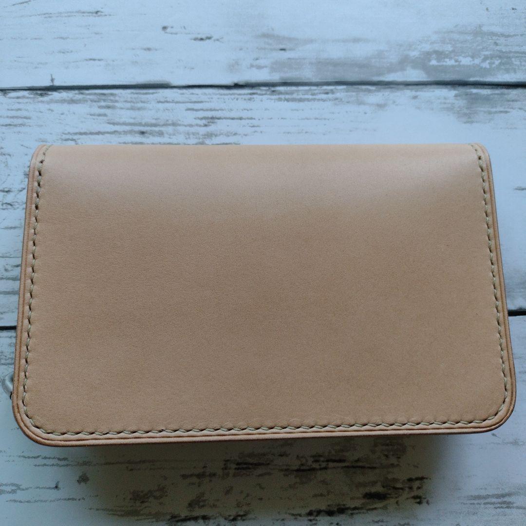 3層　ミドルトラッカー　ウォレット　財布　本革