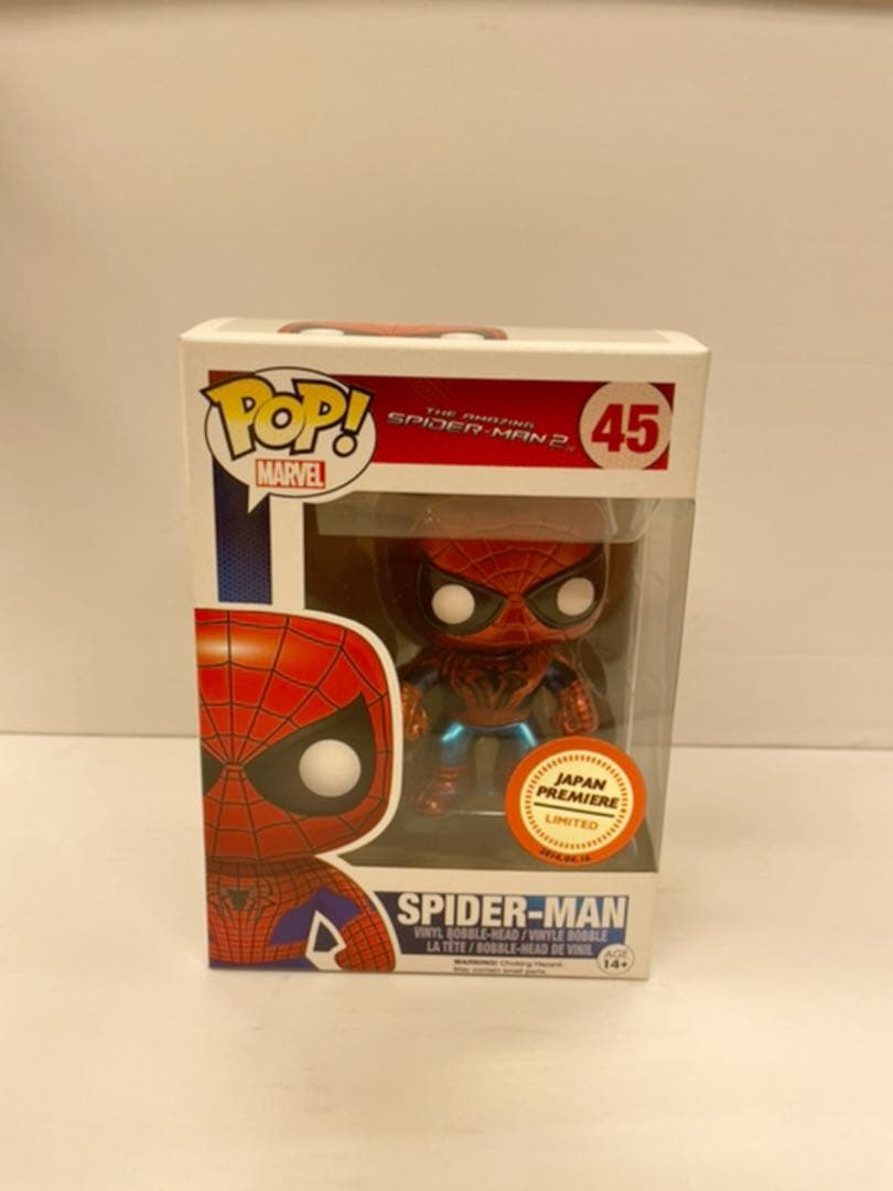 限定品】FUNKO POP スパイダーマン ジャパンプレミア