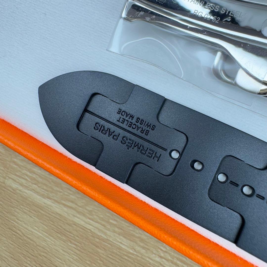 2261 46㎜未使用　Apple Watch エルメス　キリム　ブラック