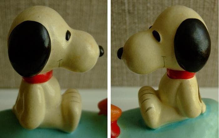 PEANUTS・スヌーピー・にわとりバンク・貯金箱・PM製・ヴィンテージ