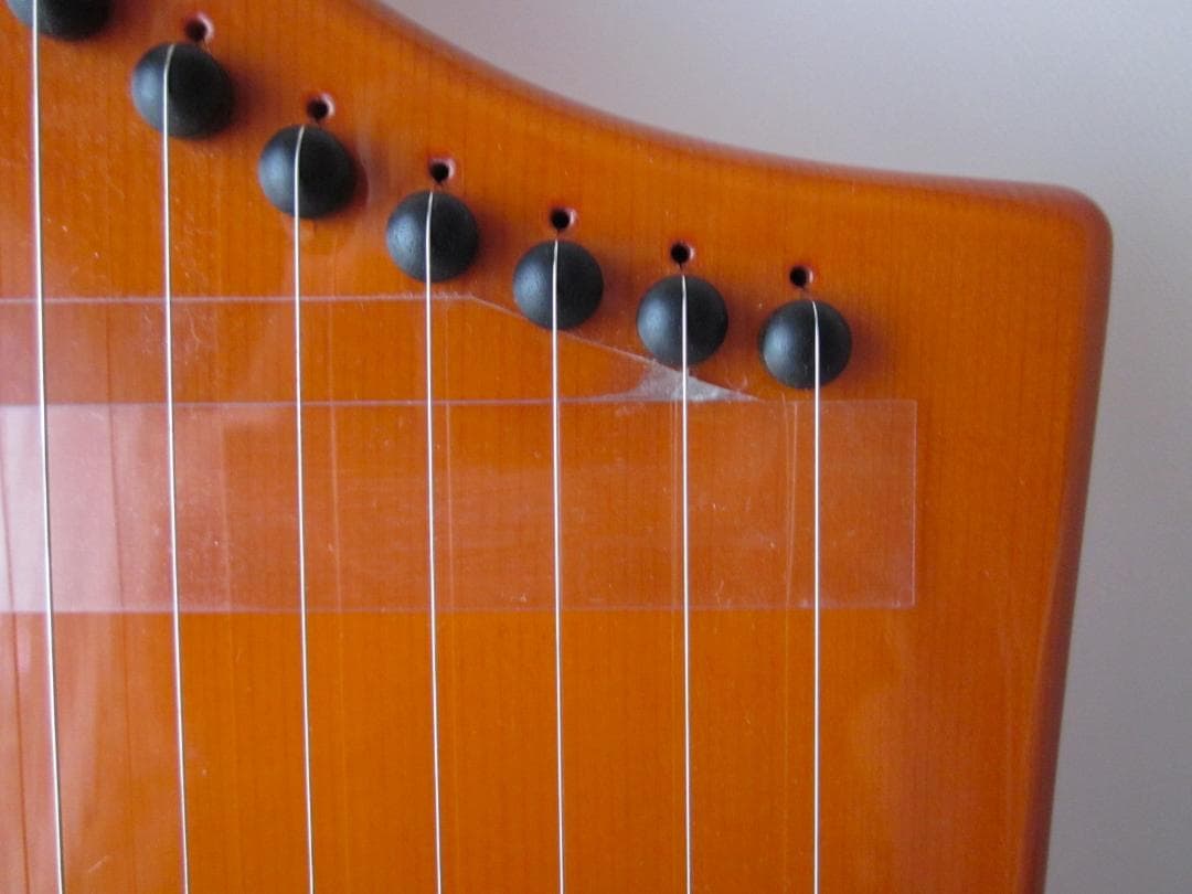 ドイツ製手工弦楽器　ヘルマンハープ25弦Mタイプ　専用保護バック付き