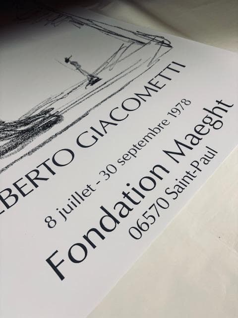 【額装済】o Giacometti《Dessin 1》アートポスター
