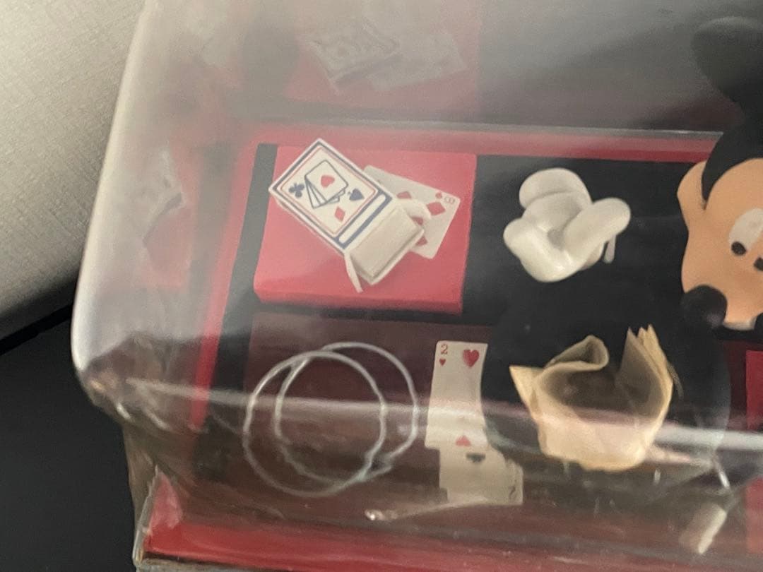 未使用 ミッキーマウス ティッシュケース マジック マジシャン