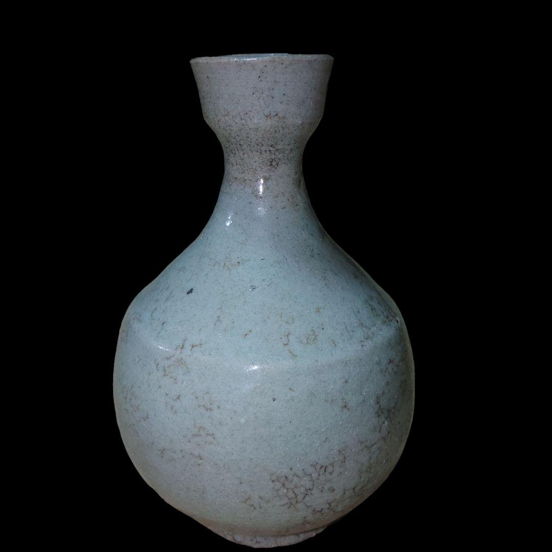 李朝　白磁徳利　一輪差し　骨董品 李朝 白磁徳利 | 古物屋 壱両