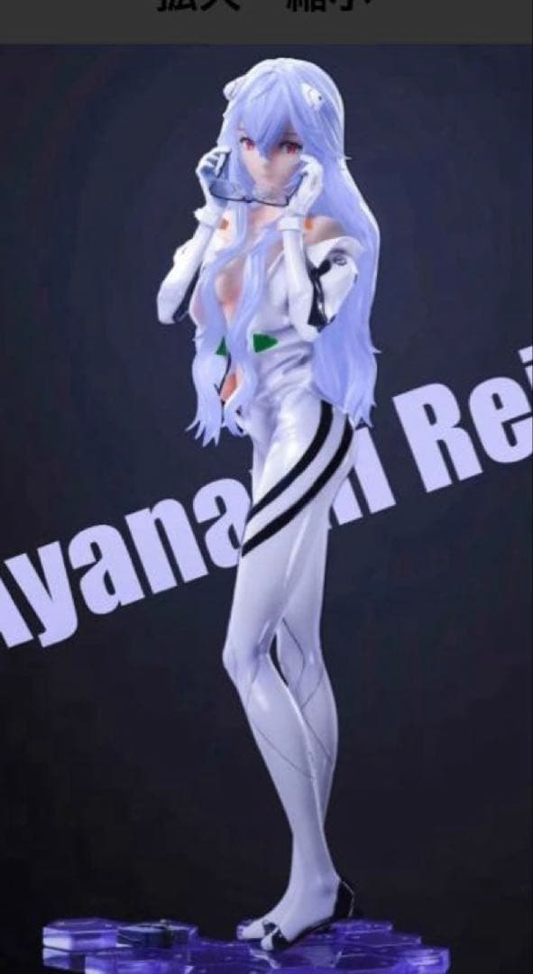 新世紀エヴァンゲリオン 綾波レイ 塗装済完成品 ガレージキット