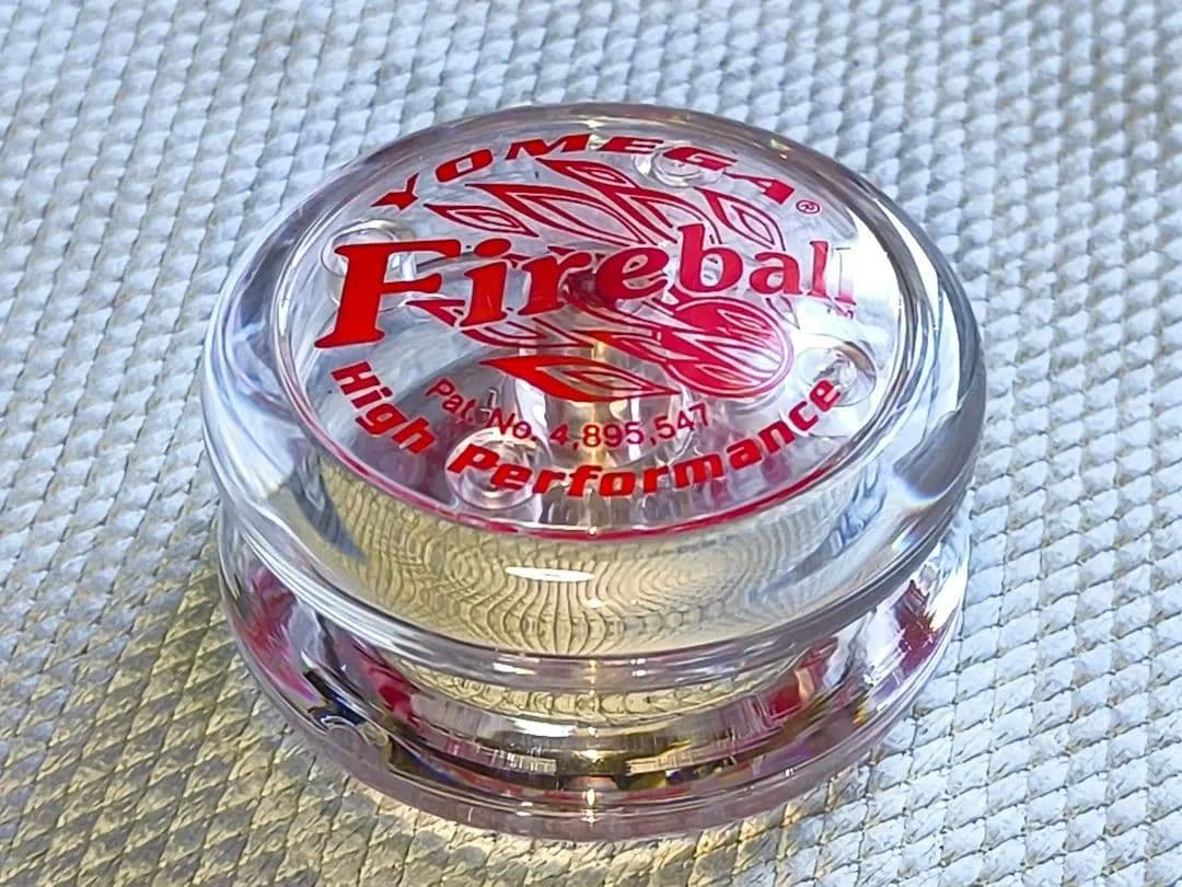 【激レア極美品】YOMEGA ファイヤーボール オールクリア×レッド
